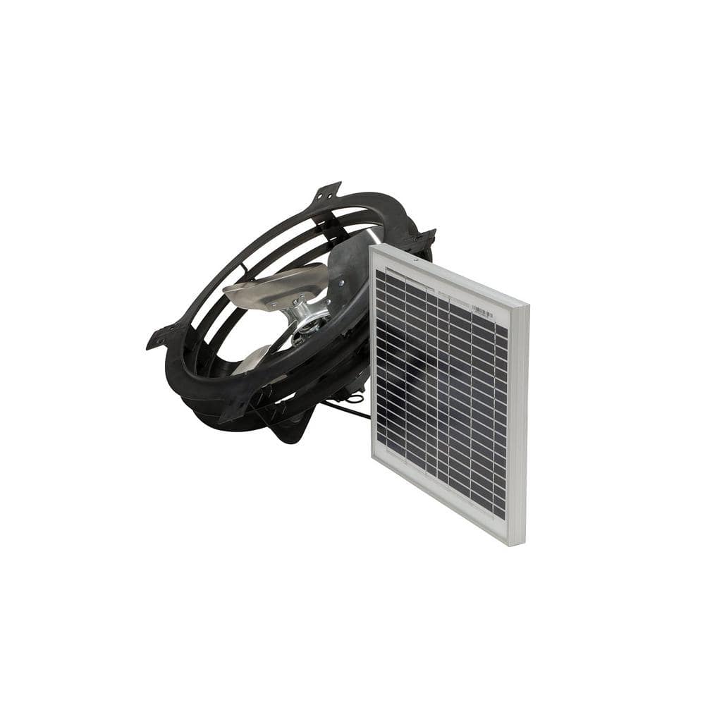800 CFM Solar Powered Roof Mount Gable Fan