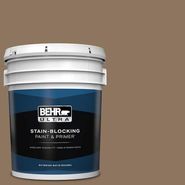 BEHR ULTRA 5 gal. #700D-6 Belgian Sweet Satin Enamel Exterior Paint & Primer