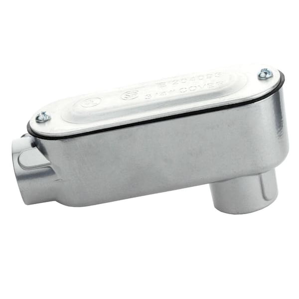 Commercial Electric 3/4 in. Rigid Metal Conduit (RMC) Threaded Conduit ...