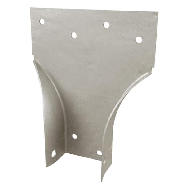 MITEK SPT22-TZ 3-1/2 in. x 4-3/8 in. 20-Gauge G185 Stud Plate Tie