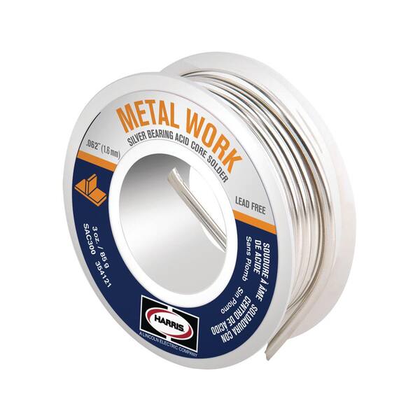 Forney Industries 1/16 Inch Rosin Core Solder Wire 60% Tin / 40