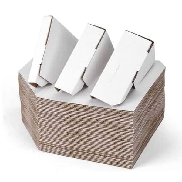 52-Pack Cardboard Corner Protectors for 0.5 to 1.5 Frames, Adjustable, Easy Assembly, Ideal for Artwork Shipping