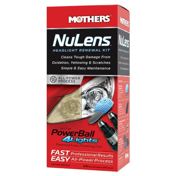 MOTHERS Nulens Automotive Headlight Renewal and Restoration Kit 07251 - The  Home Depot