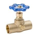 Everbilt 3/4 in. FIP x 3/4 in. FIP Brass Stop and Waste Valve 220-2-34-EB