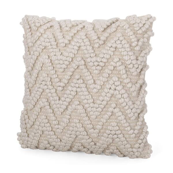 cream boho throw pillows