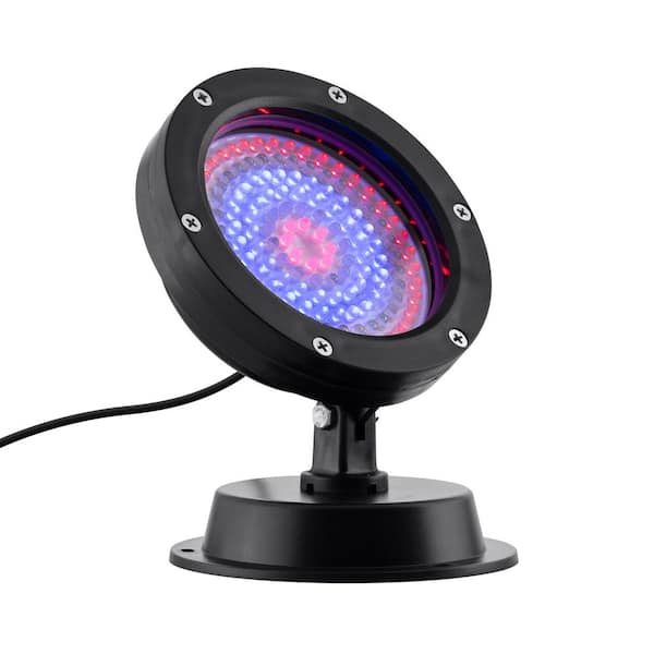 8W Outdoor Pond 144 Super Bright LED Lights in 3 Colors with Controller