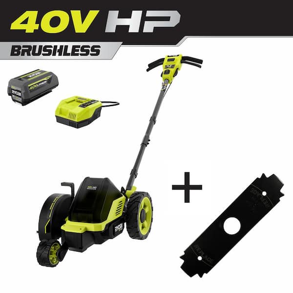 RYOBI 40V HP Brushless 9 in. Edger w 
