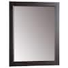 Chelsea 22 in. W x 27 in. H Wall Mirror in Charcoal