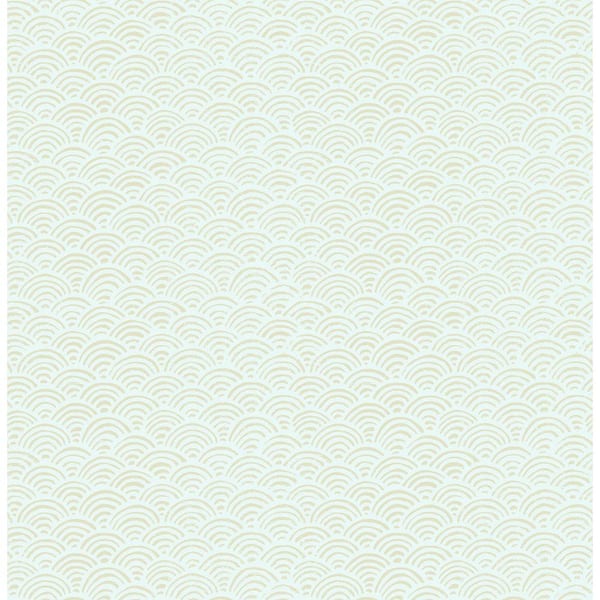 Brewster Sandur Wheat Waves Strippable Roll (Covers 56.4 sq. ft.)