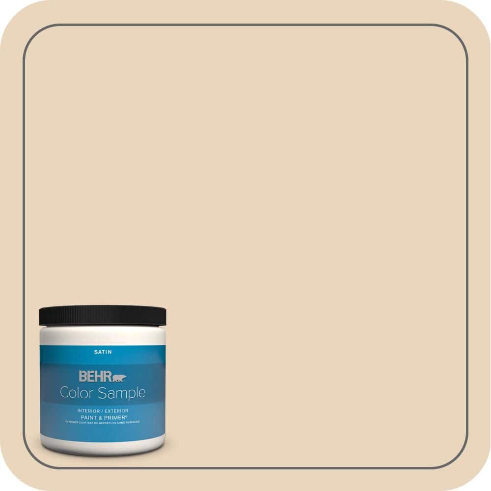 8 oz. #PPH-14 Roasted Almond Satin Enamel Interior/Exterior Paint & Primer Color Sample price history on PriceWatchPro