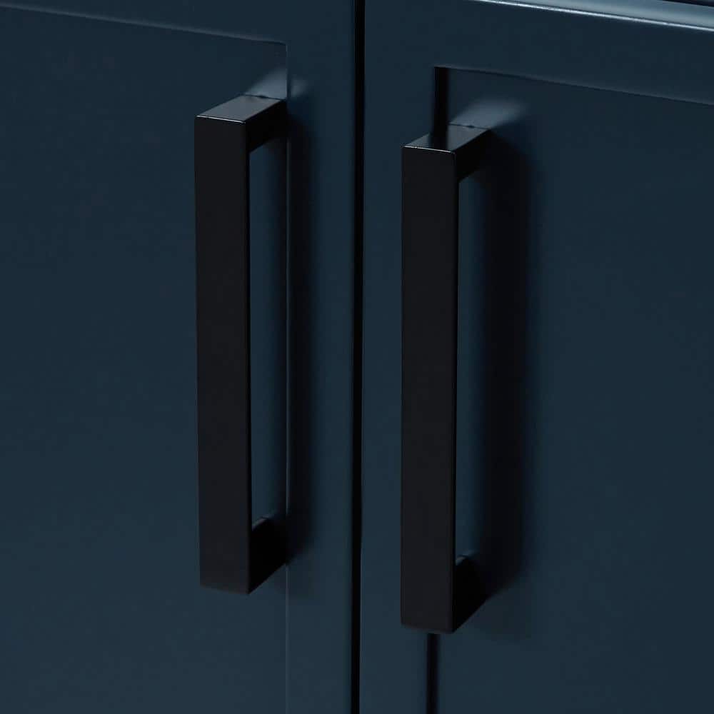 Kelly 48" Midnight Blue Solid Wood Bathroom Vanity Base