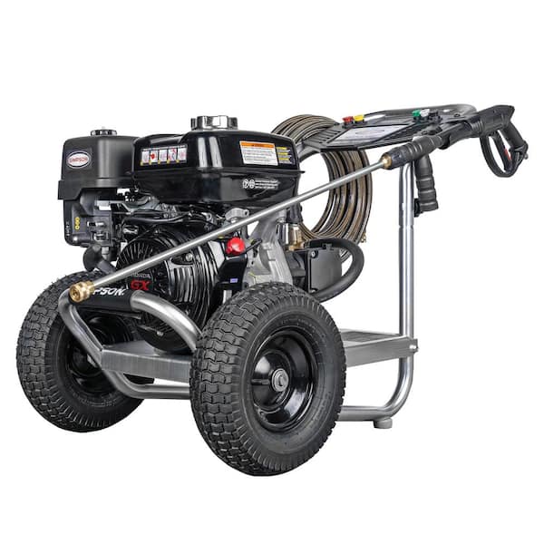 SIMPSON Industrial Series 4400 psi 4.0 GPM Cold Water Pressure Washer with HONDA GX390 Engine