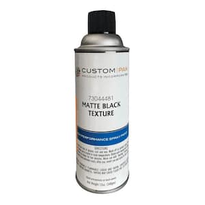 Matte Black Aerosol Spray Can