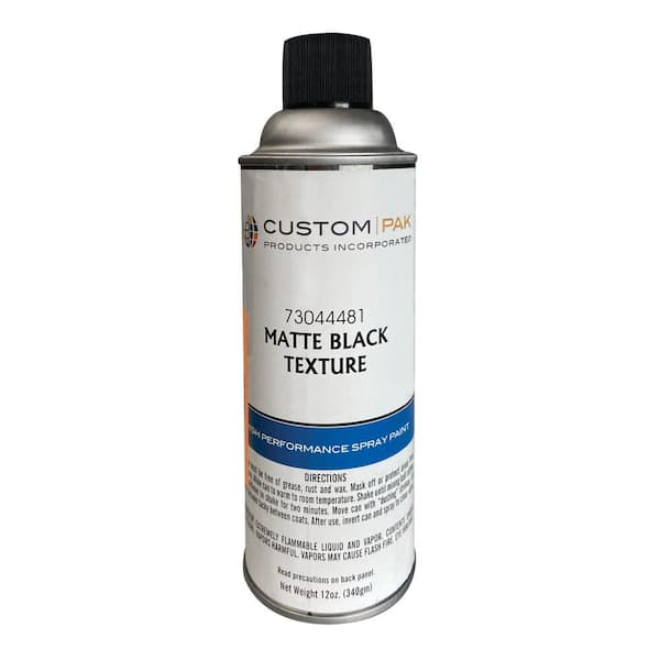 Hudson 12 oz. Aerosol Spray Paint Can for Aluminum Fence (Black