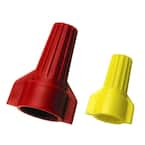 Commercial Electric Assorted (Yellow and Red) Winged Wire Connectors ...