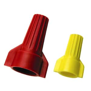 Assorted (Yellow and Red) Winged Wire Connectors (180-Pack)