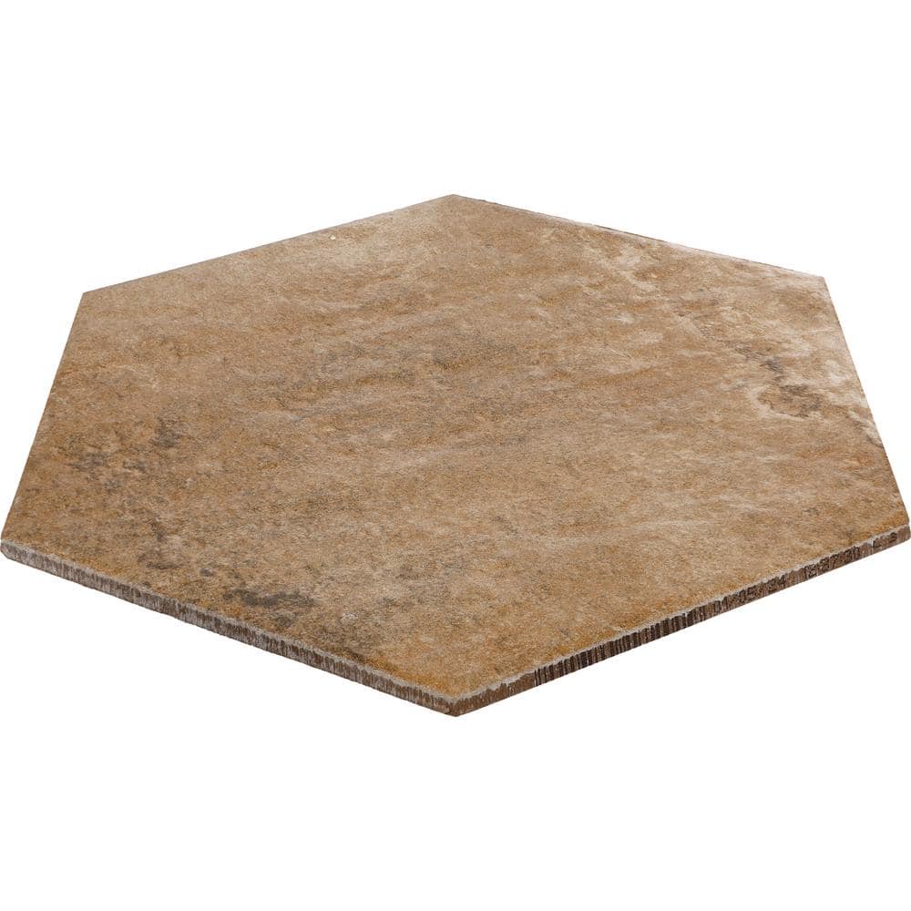 Marazzi Cotto Revival Alpaca 8 in. x 9 in. Matte Porcelain Hexagon