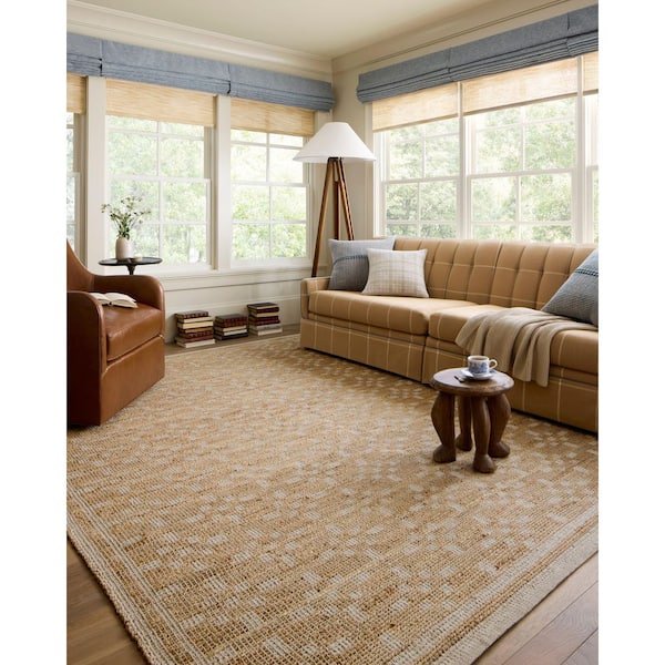 Loloi Chris Love Julia Judy Natural / Ivory 5 ft. x 7 ft. 6 in