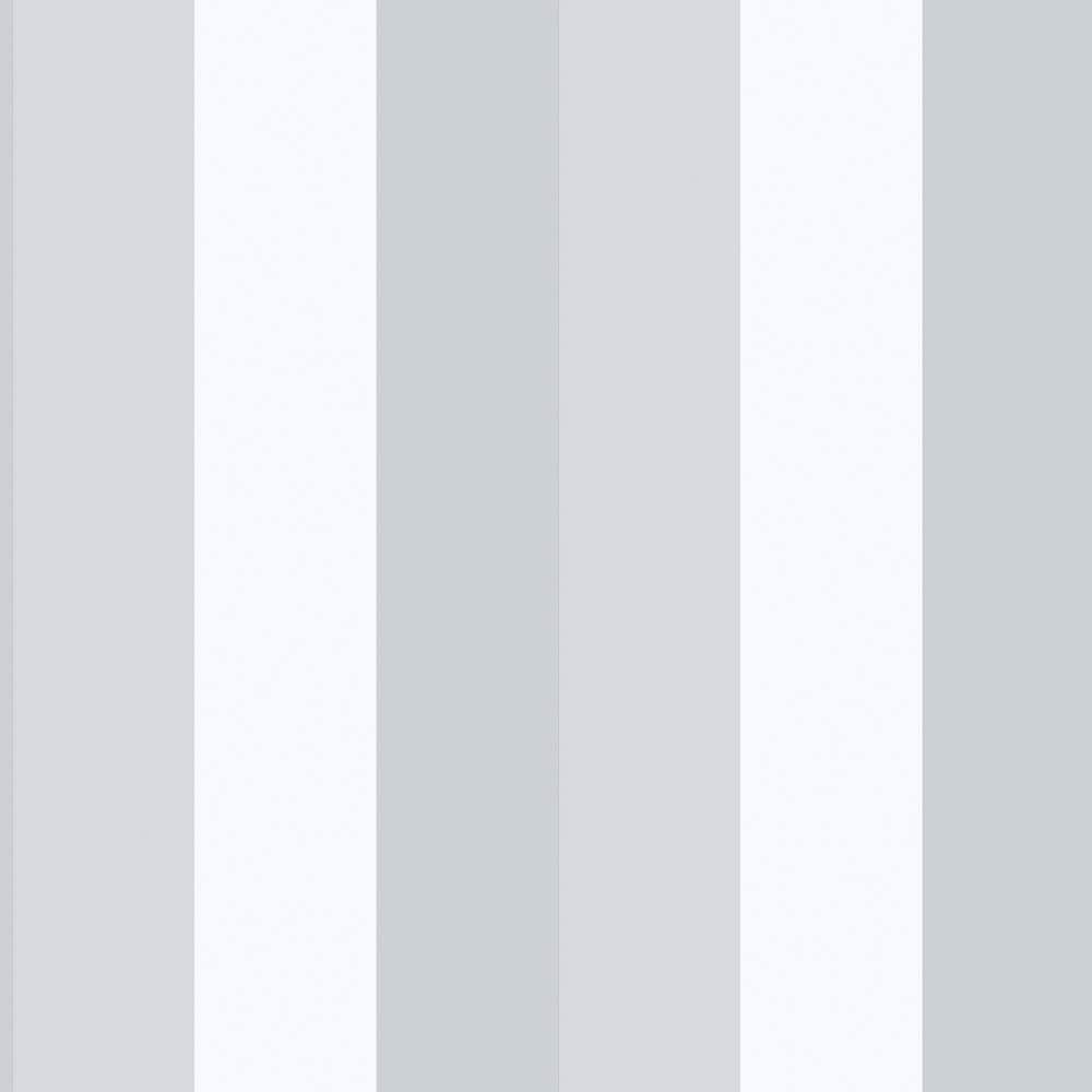 Secret Garden Grey Vertical Stripe Non-Woven Paper Non-Pasted Wallpaper Rol