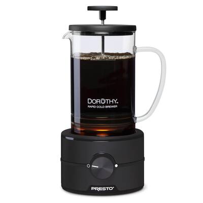 Dorothy Rapid Cold Brew 5-Cup Black Coffeemaker