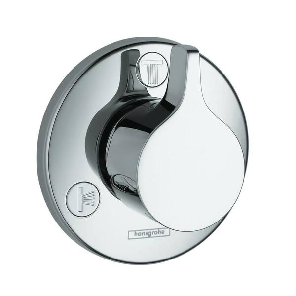 Hansgrohe Metris S/E 1-Handle Trio/Quattro Valve Trim Kit in Chrome (Valve Not Included)