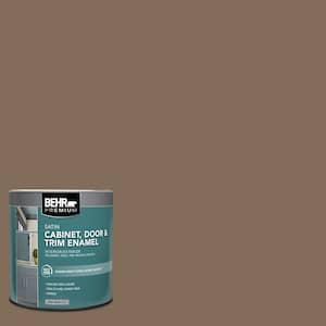 1 qt. #MQ2-49 Kaffee Satin Enamel Interior/Exterior Cabinet, Door & Trim Paint