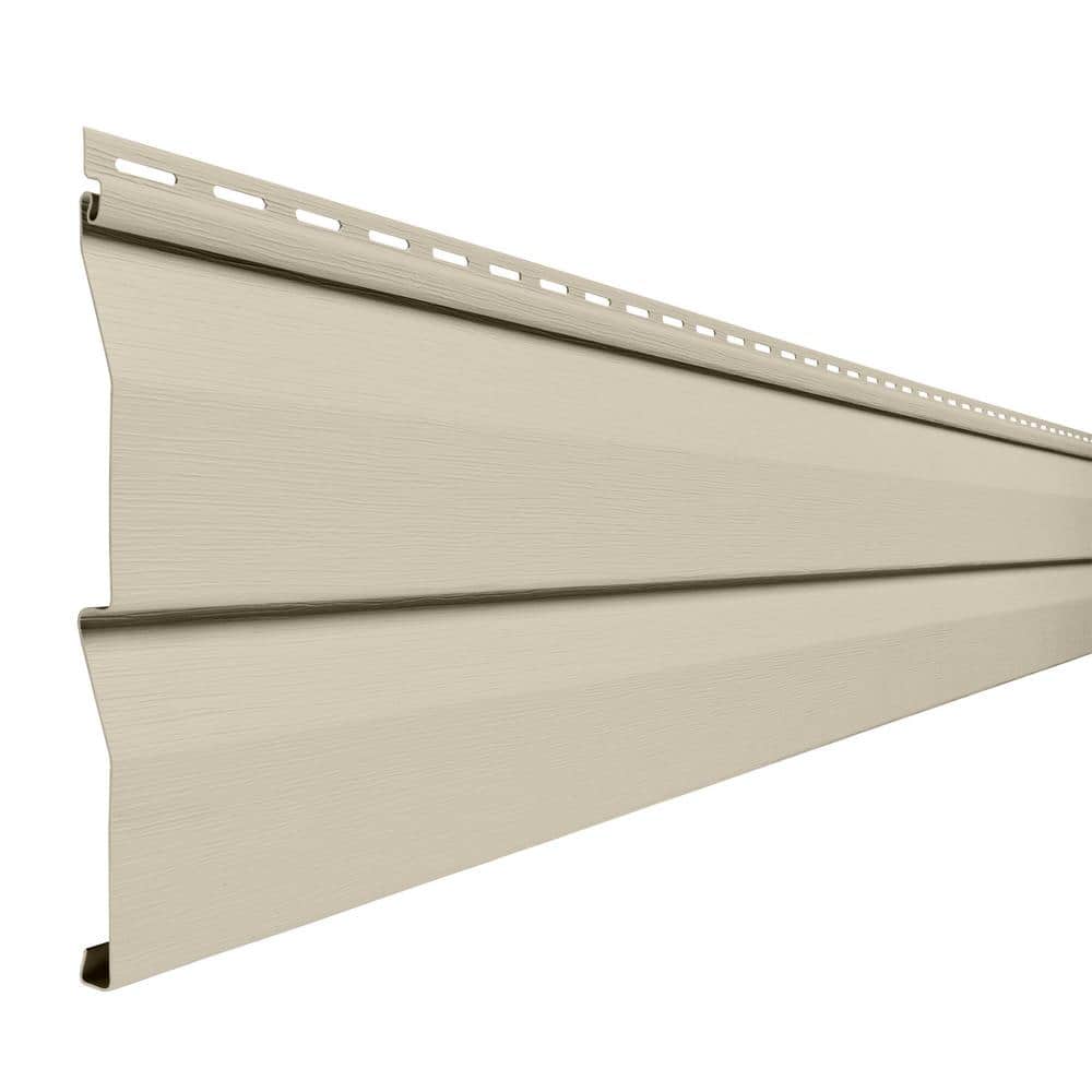 Double 4.5 in. x 145 in. Wicker Dutch Lap Vinyl Siding PCD45A7H The
