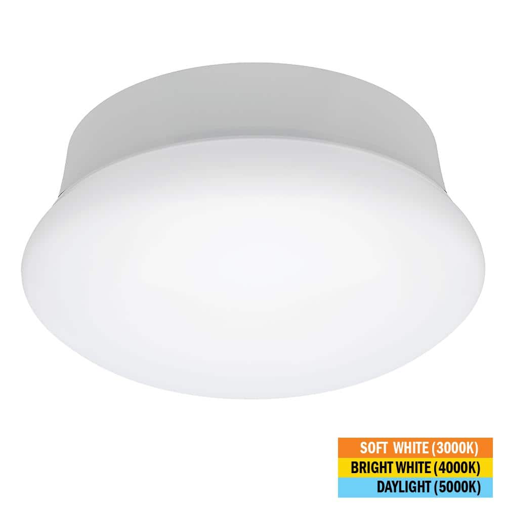 Spin Light 7 in. Closet Light LED Flush Mount Ceiling Light 3000K 4000K 500