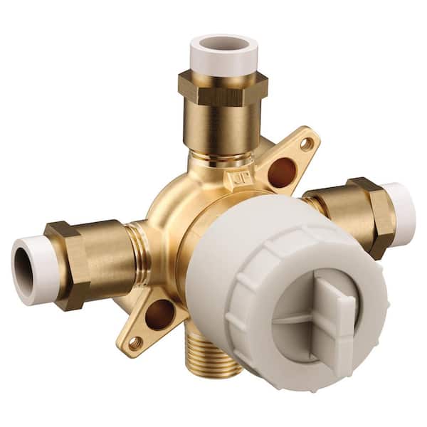 MOEN M-CORE 4-Port Tub and Shower Pre-Fabricated Mixing Valve with CPVC Connections