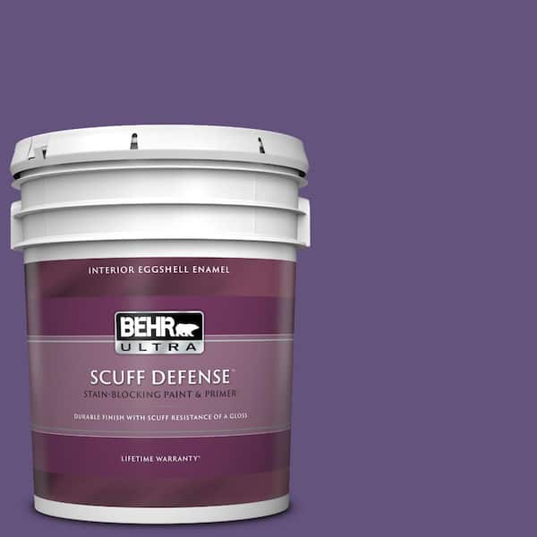 BEHR ULTRA 5 gal. #S-G-650 Berry Syrup Extra Durable Eggshell Enamel Interior Paint & Primer