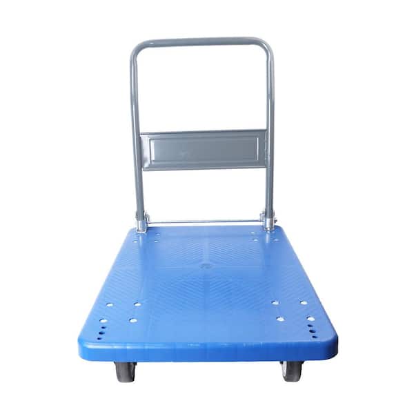 Unbranded - 660 lbs. 35 in. Metal Upgraded Foldable Push Cart