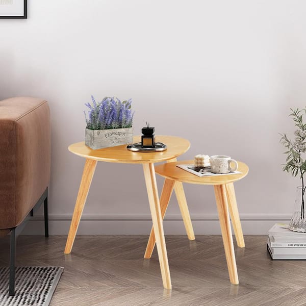 Small triangle on sale coffee table