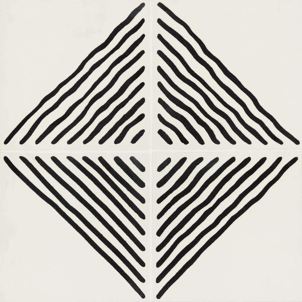 Sample-Rothko 4 in. x 5 in. Matte Half Diamond Ceramic Subway Tile price history on PriceWatchPro