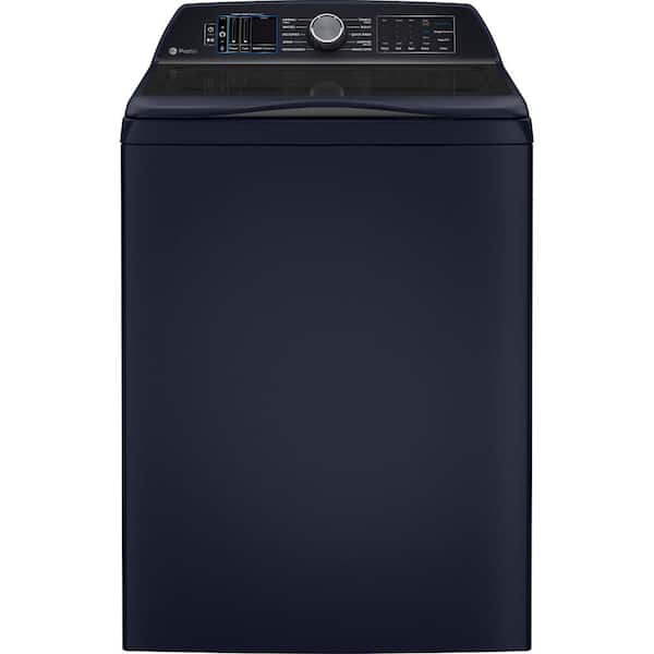 GE Profile 5.4 cu. ft. High-Efficiency Smart Top Load Washer in Sapphire Blue with Built-in Alexa Voice Assistant