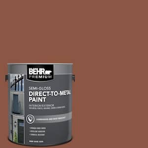 1 gal. #S180-7 True Copper Semi-Gloss Direct to Metal Interior/Exterior Paint