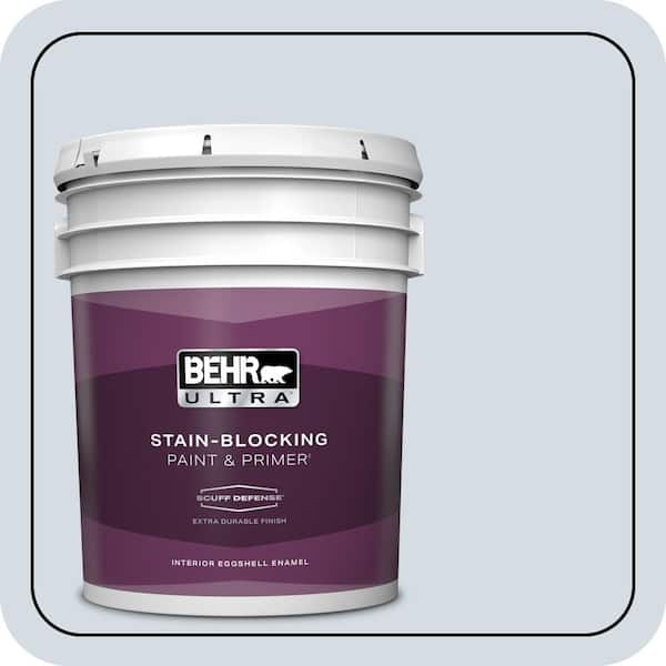 BEHR ULTRA 5 gal. #PPL-45 Mystic Pool Extra Durable Eggshell Enamel Interior Paint & Primer