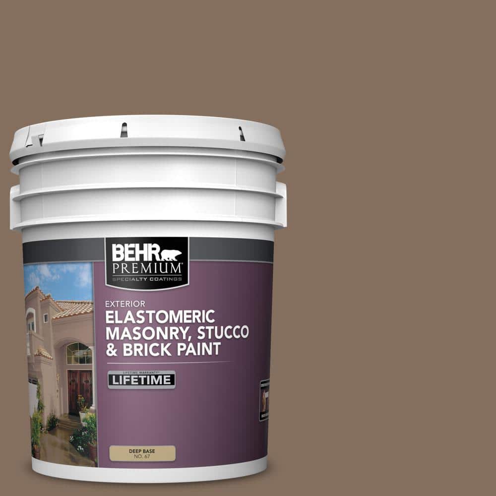5 gal. #N230-6 Whiskey Barrel Elastomeric Masonry, Stucco and Brick Exterior Paint price history on PriceWatchPro