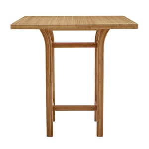 Tulip Caramelized Counter Height Table