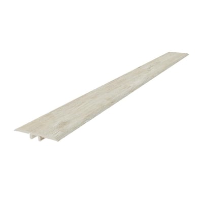 Indoor Flooring T Molding in Elephant Gray