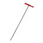 48 in. Soil Probe with Steel T-Style Handle and Sharpened Tip
