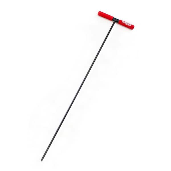 Bully Tools 48 in. Soil Probe with Steel T-Style Handle and Sharpened Tip