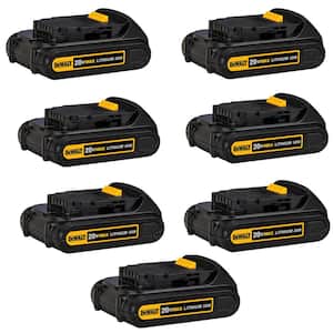 20V MAX Lithium-Ion 1.5Ah Compact Battery Pack (7-Pack)