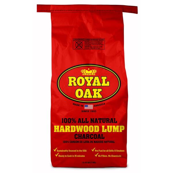 Royal Oak 15.44 lbs. 100% All Natural Hardwood Lump Charcoal