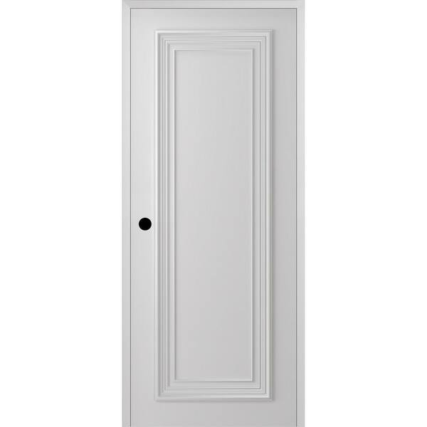Belldinni Palazzo 1 DIY-Friendly 18 in. x 80 in. Right Hand Primed Solid Composite Core Wood Single Prehung Interior Door