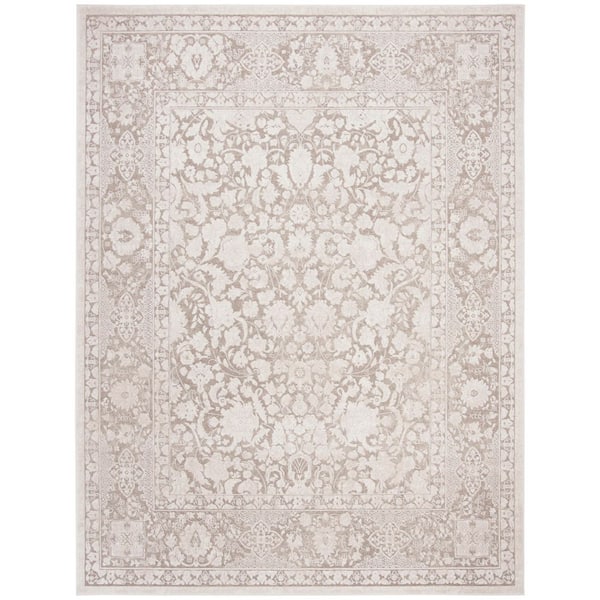 Reflection 12 x 18 Beige/Cream Persian Area Rug