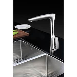 Timbre Series Single-Handle Standard Kitchen Faucet in Brushed Nickel