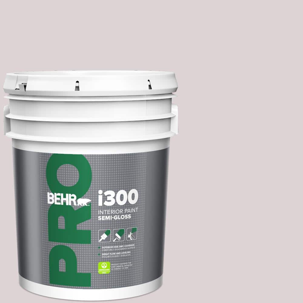5 gal. #100E-2 Mauve Mist Semi-Gloss Interior Paint price history on PriceWatchPro