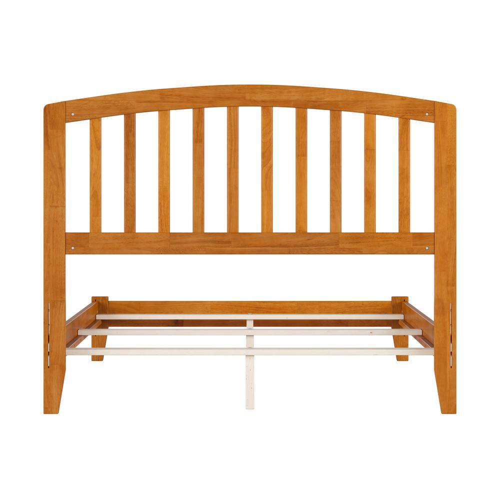 Richmond Full Light Toffee Solid Wood Mission Bed Frame