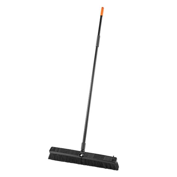 HDX 24 in. Smooth Push Broom 3024FS - The Home Depot