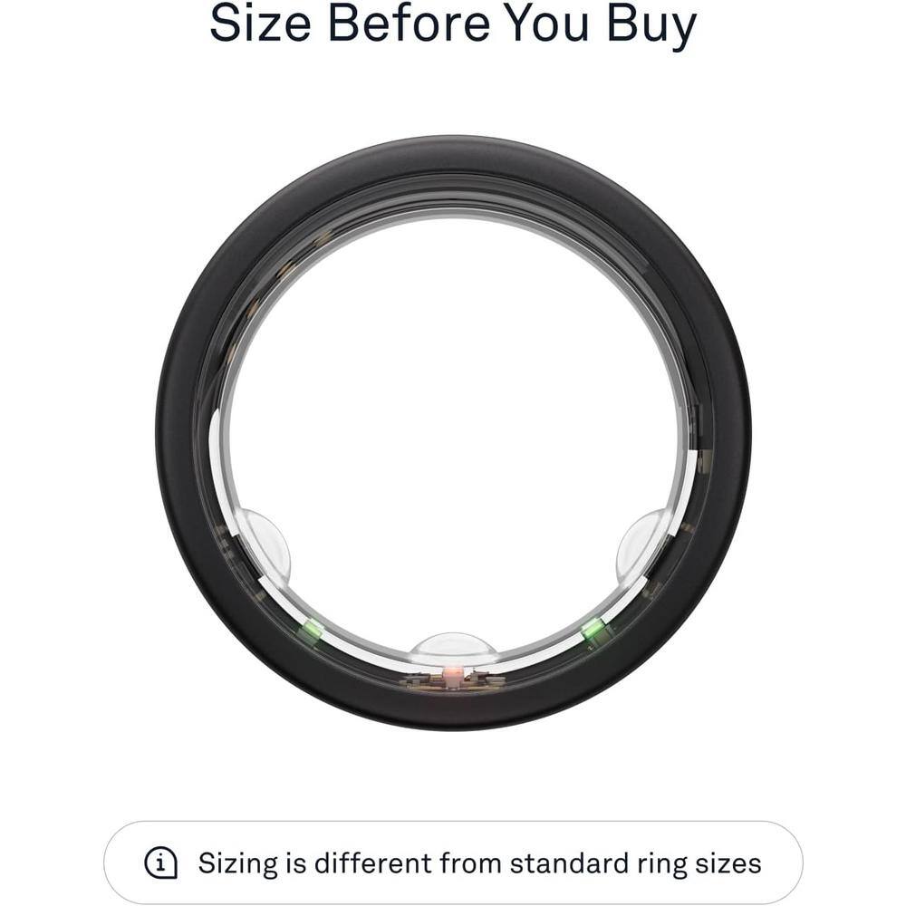 Smart Horizon Stealth Black with Sleep Tracking, Heart Rate and Fitness Tracking in Size 7 - Thumbnail 2